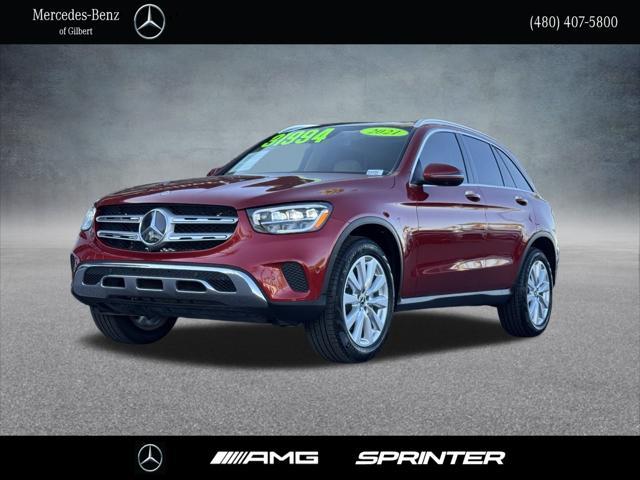 used 2021 Mercedes-Benz GLC 300 car, priced at $31,994