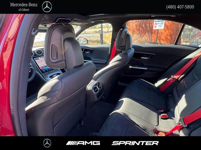 new 2024 Mercedes-Benz AMG C 43 car, priced at $67,775