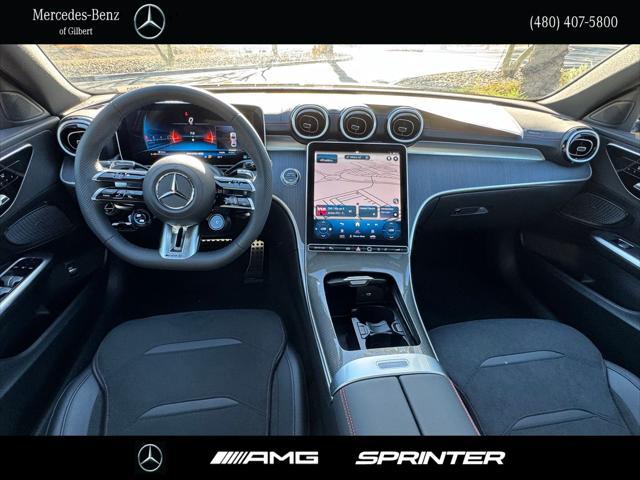 new 2024 Mercedes-Benz AMG C 43 car, priced at $67,775