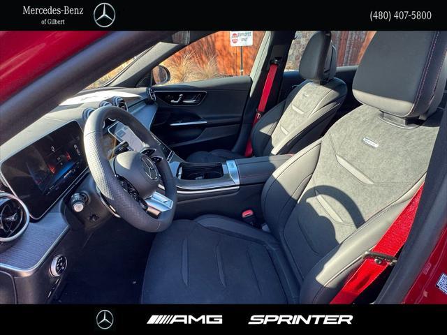 new 2024 Mercedes-Benz AMG C 43 car, priced at $67,775