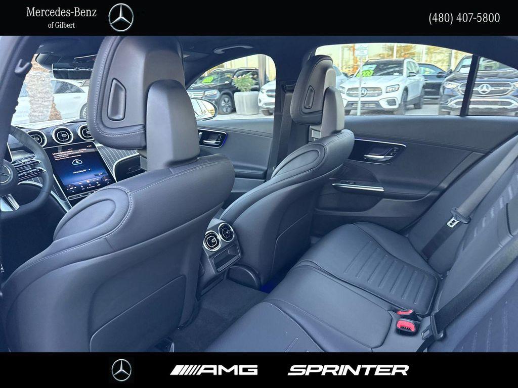 new 2025 Mercedes-Benz C-Class car, priced at $53,950