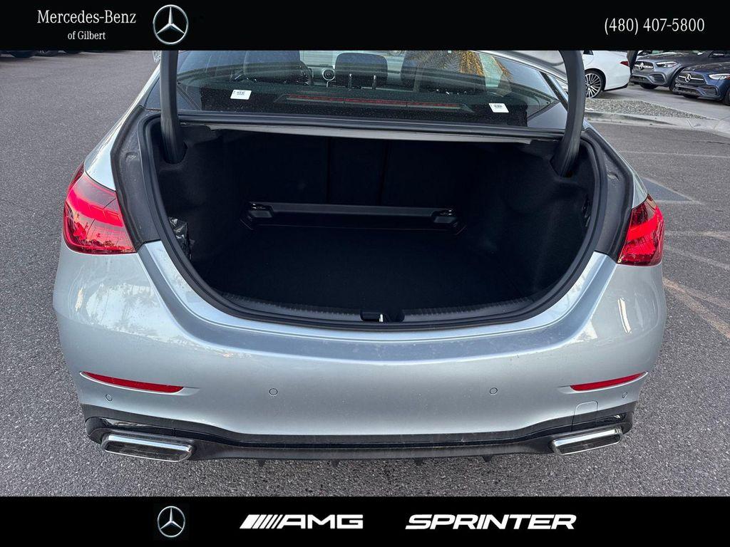 new 2025 Mercedes-Benz C-Class car, priced at $53,950