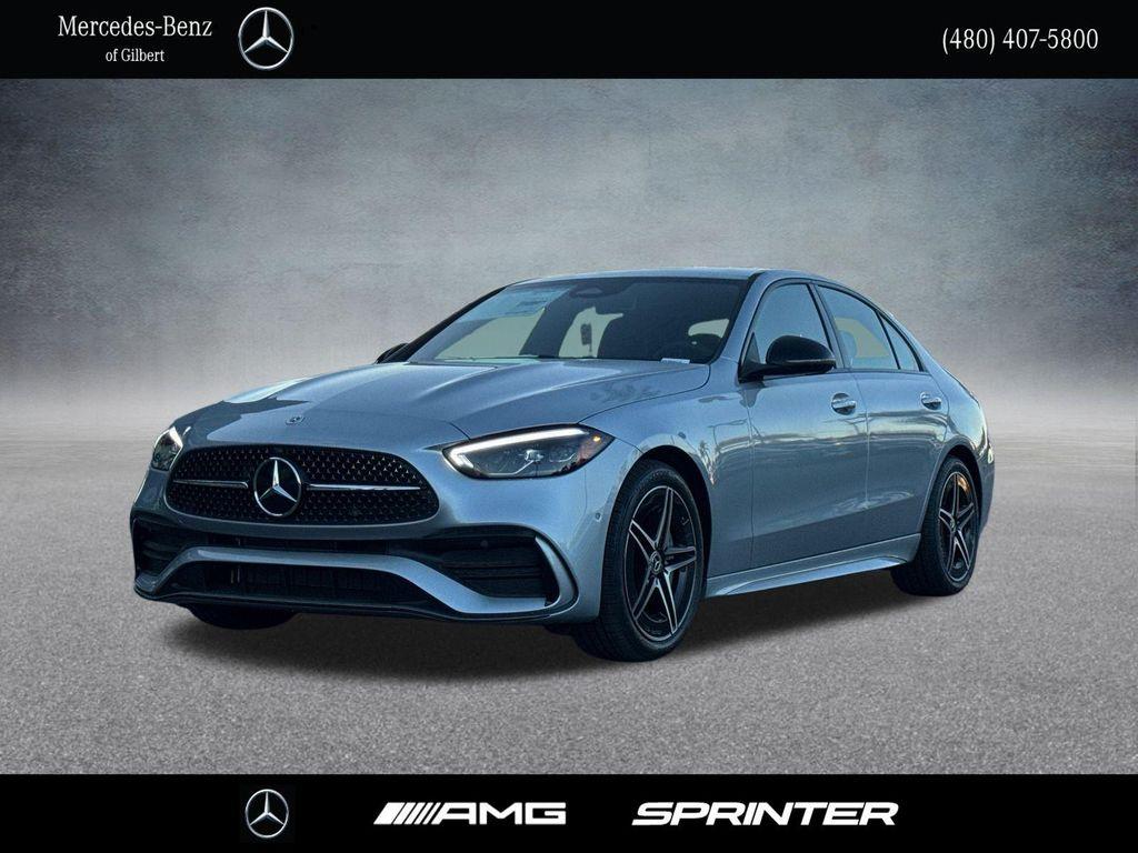 new 2025 Mercedes-Benz C-Class car, priced at $53,950