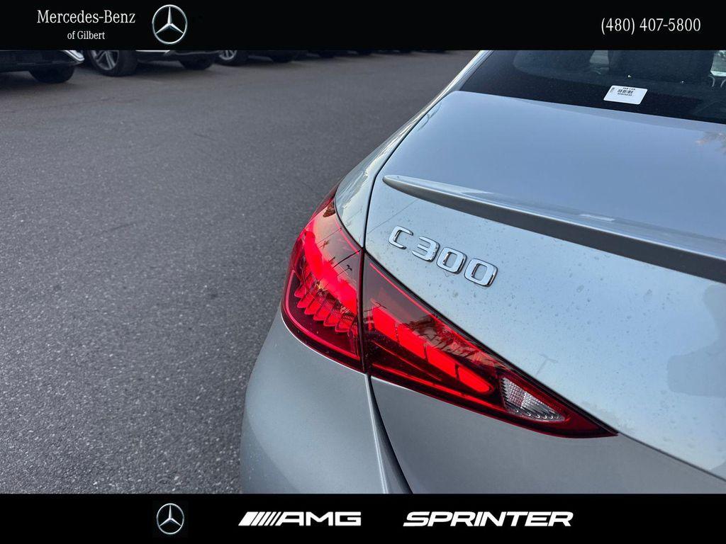 new 2025 Mercedes-Benz C-Class car, priced at $53,950