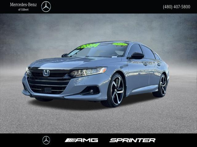 used 2022 Honda Accord Hybrid car, priced at $26,994