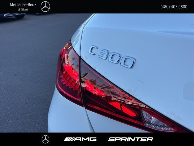new 2025 Mercedes-Benz C-Class car, priced at $55,070