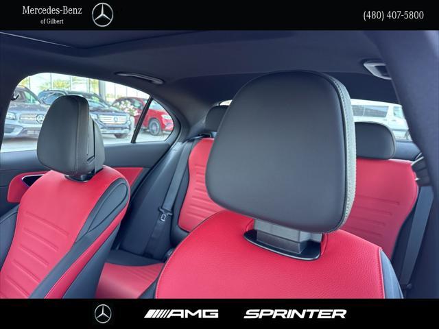 new 2025 Mercedes-Benz C-Class car, priced at $55,070