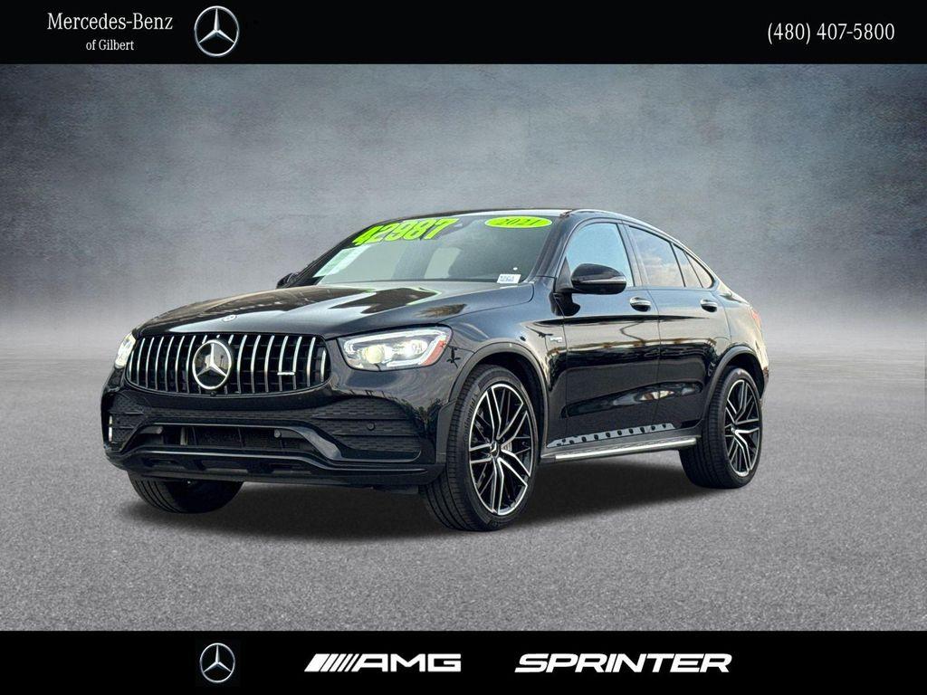 used 2021 Mercedes-Benz AMG GLC 43 car, priced at $42,987