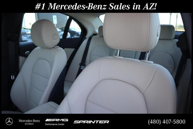 used 2021 Mercedes-Benz C-Class car, priced at $27,994