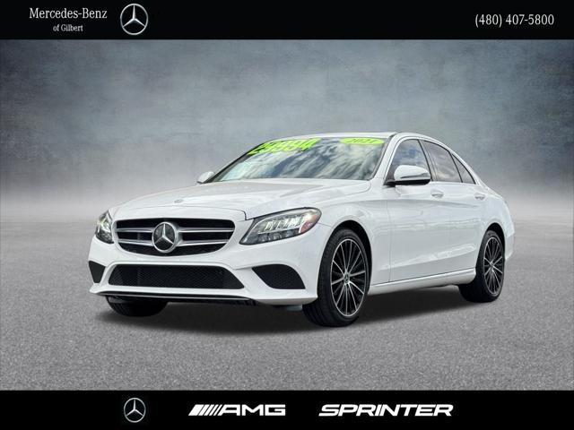 used 2021 Mercedes-Benz C-Class car, priced at $29,994