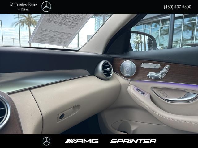 used 2021 Mercedes-Benz C-Class car, priced at $29,994
