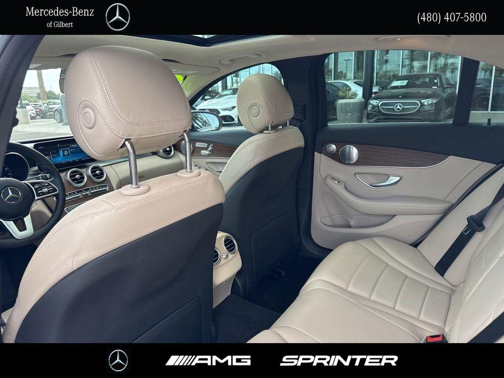 used 2021 Mercedes-Benz C-Class car, priced at $26,987