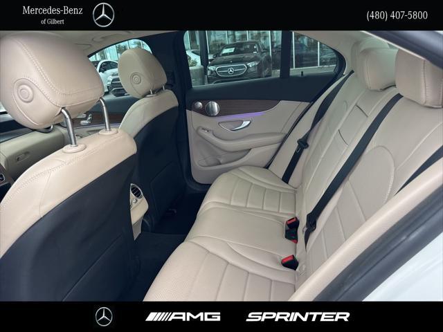 used 2021 Mercedes-Benz C-Class car, priced at $29,994