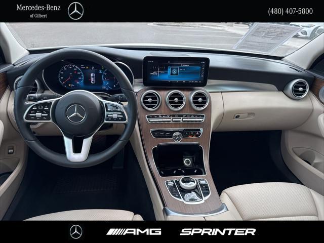 used 2021 Mercedes-Benz C-Class car, priced at $29,994