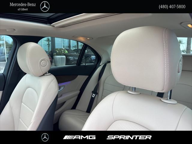 used 2021 Mercedes-Benz C-Class car, priced at $29,994