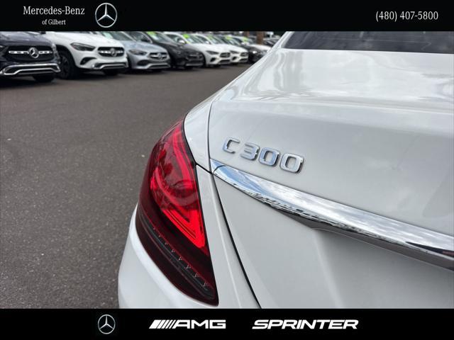 used 2021 Mercedes-Benz C-Class car, priced at $29,994