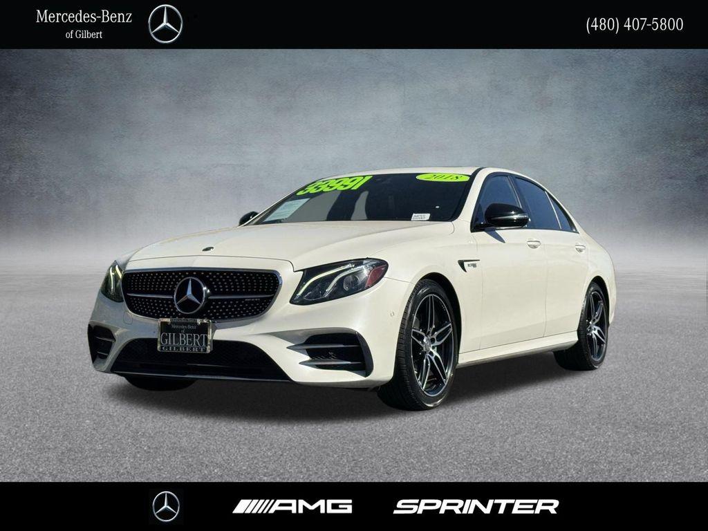 used 2018 Mercedes-Benz AMG E 43 car, priced at $33,991