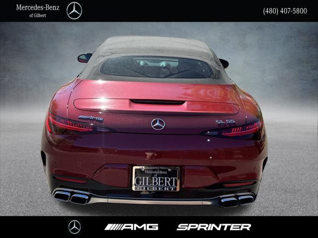 used 2022 Mercedes-Benz AMG SL 55 car, priced at $99,944