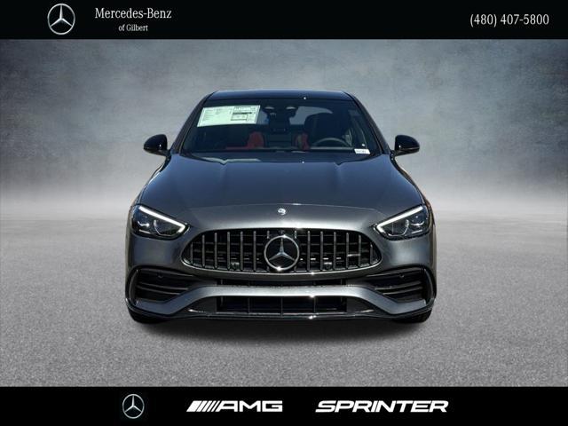 new 2024 Mercedes-Benz AMG C 43 car, priced at $70,795