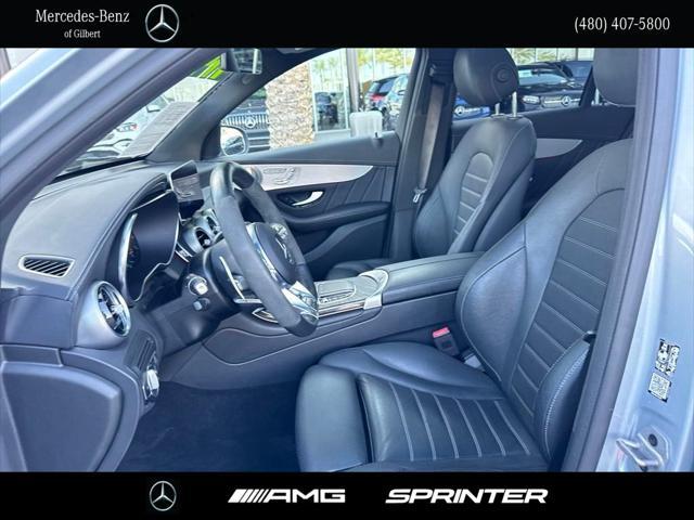 used 2021 Mercedes-Benz AMG GLC 43 car, priced at $31,987