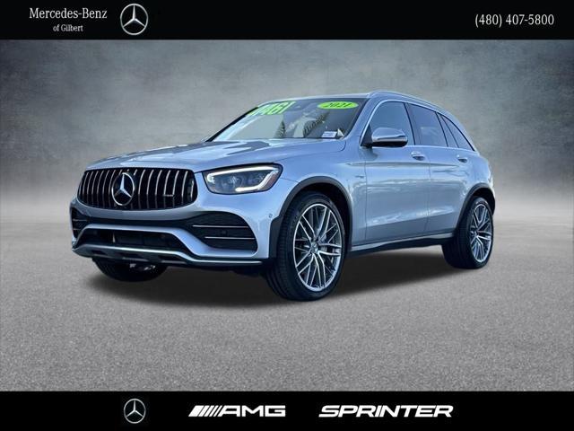 used 2021 Mercedes-Benz AMG GLC 43 car, priced at $31,987