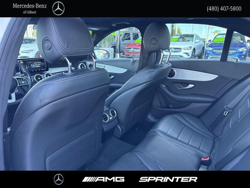used 2021 Mercedes-Benz C-Class car, priced at $27,994