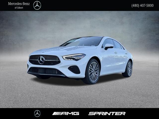 new 2025 Mercedes-Benz CLA 250 car, priced at $45,550