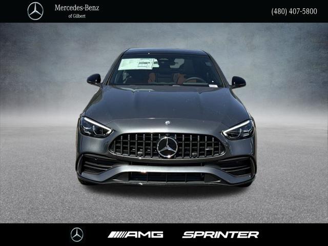 new 2024 Mercedes-Benz AMG C 43 car, priced at $69,295