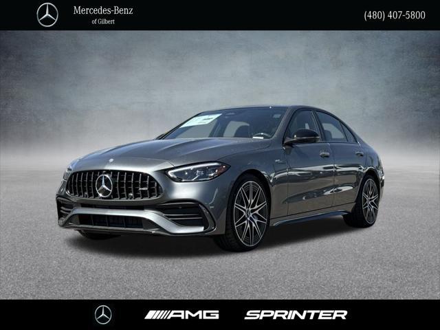 new 2024 Mercedes-Benz AMG C 43 car, priced at $69,295