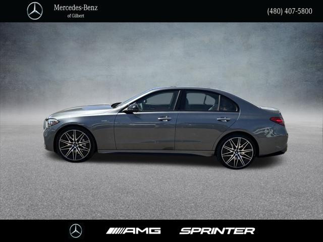 new 2024 Mercedes-Benz AMG C 43 car, priced at $69,295