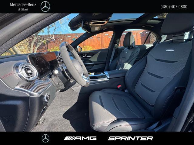 new 2025 Mercedes-Benz AMG C 63 car, priced at $98,715