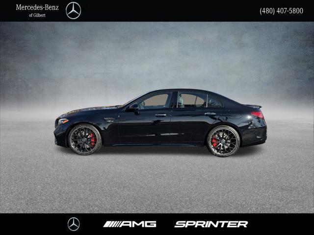 new 2025 Mercedes-Benz AMG C 63 car, priced at $98,715