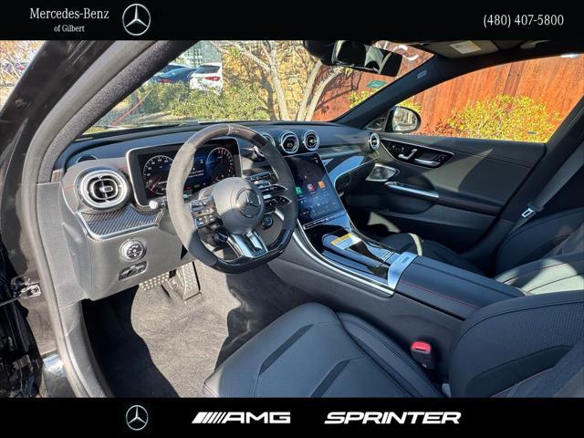 new 2025 Mercedes-Benz AMG C 63 car, priced at $98,715