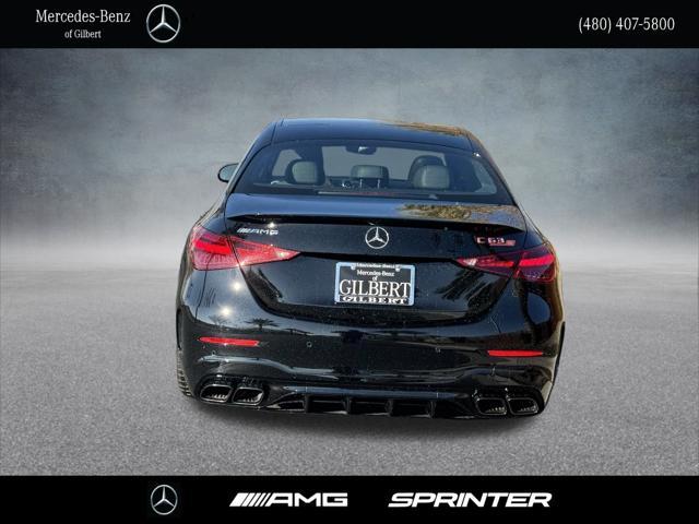 new 2025 Mercedes-Benz AMG C 63 car, priced at $98,715