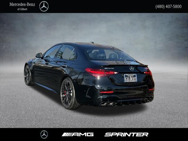 new 2025 Mercedes-Benz AMG C 63 car, priced at $98,715