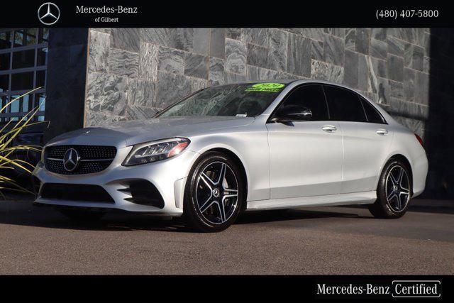 used 2020 Mercedes-Benz C-Class car, priced at $23,987