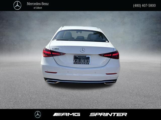 new 2024 Mercedes-Benz C-Class car, priced at $48,700