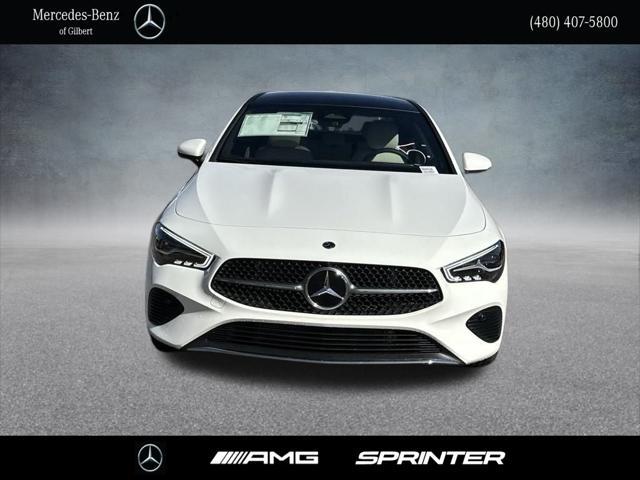 new 2025 Mercedes-Benz CLA 250 car, priced at $45,700