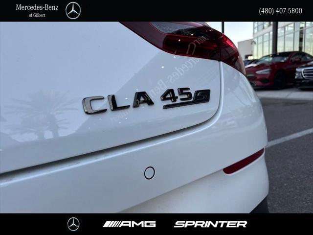 new 2025 Mercedes-Benz AMG CLA 45 car, priced at $77,100