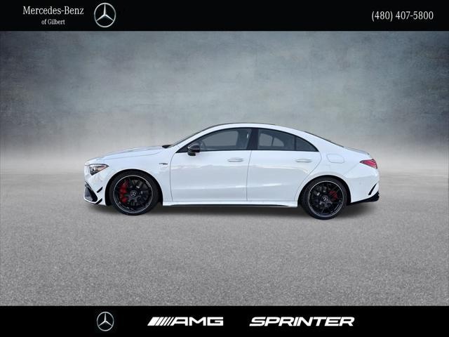 new 2025 Mercedes-Benz AMG CLA 45 car, priced at $77,100