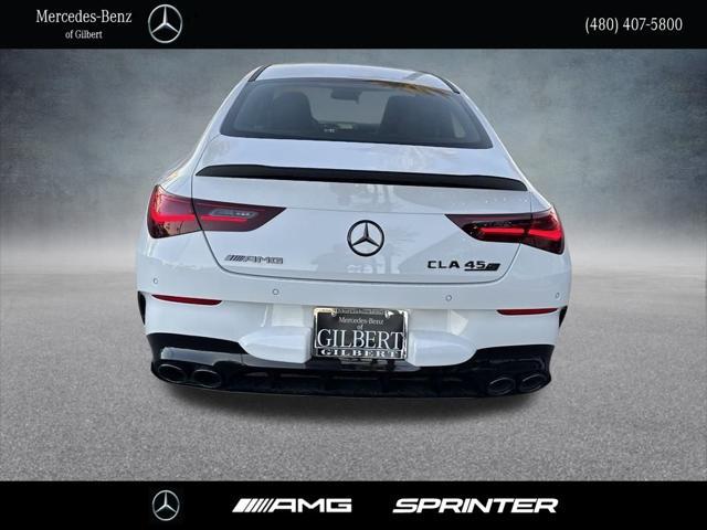 new 2025 Mercedes-Benz AMG CLA 45 car, priced at $77,100