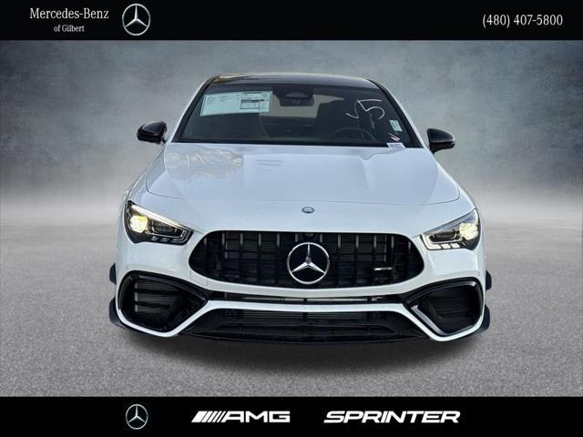 new 2025 Mercedes-Benz AMG CLA 45 car, priced at $77,100