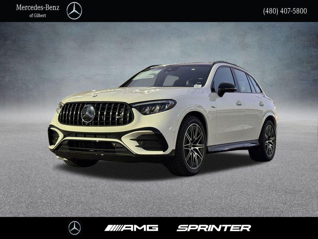 new 2025 Mercedes-Benz AMG GLC 43 car, priced at $70,820