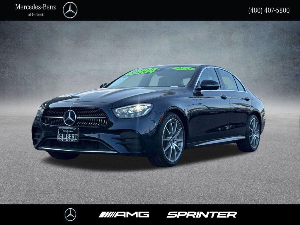 used 2022 Mercedes-Benz E-Class car, priced at $39,494