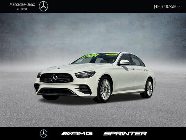used 2021 Mercedes-Benz E-Class car, priced at $39,994