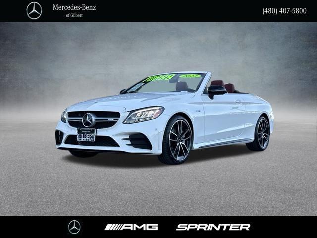 used 2023 Mercedes-Benz AMG C 43 car, priced at $70,689