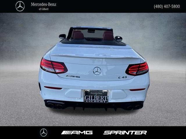 used 2023 Mercedes-Benz AMG C 43 car, priced at $70,689