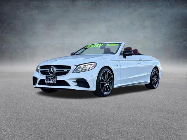 used 2023 Mercedes-Benz AMG C 43 car, priced at $70,689