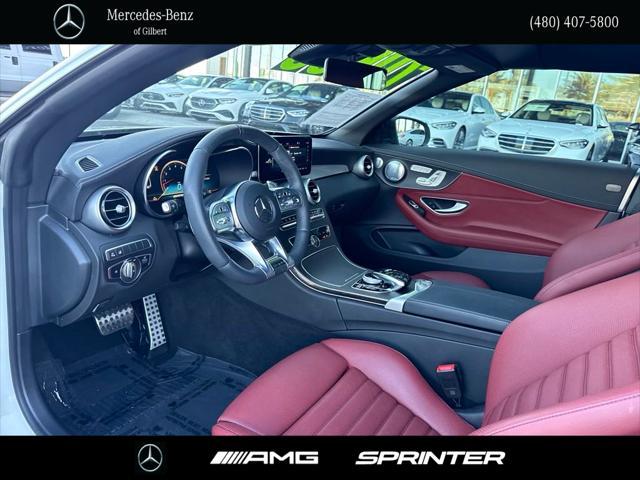 used 2023 Mercedes-Benz AMG C 43 car, priced at $70,689