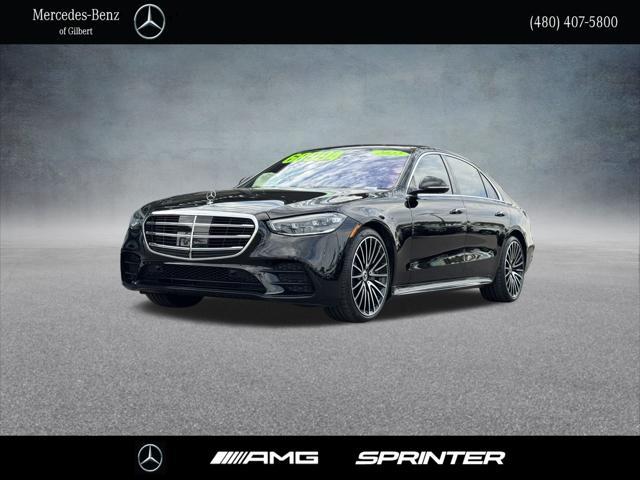 used 2022 Mercedes-Benz S-Class car, priced at $61,987